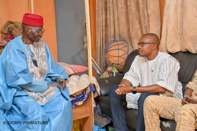 Région du Yaadga : Jean Emmanuel Ouédraogo en visite chez Naaba Kiiba