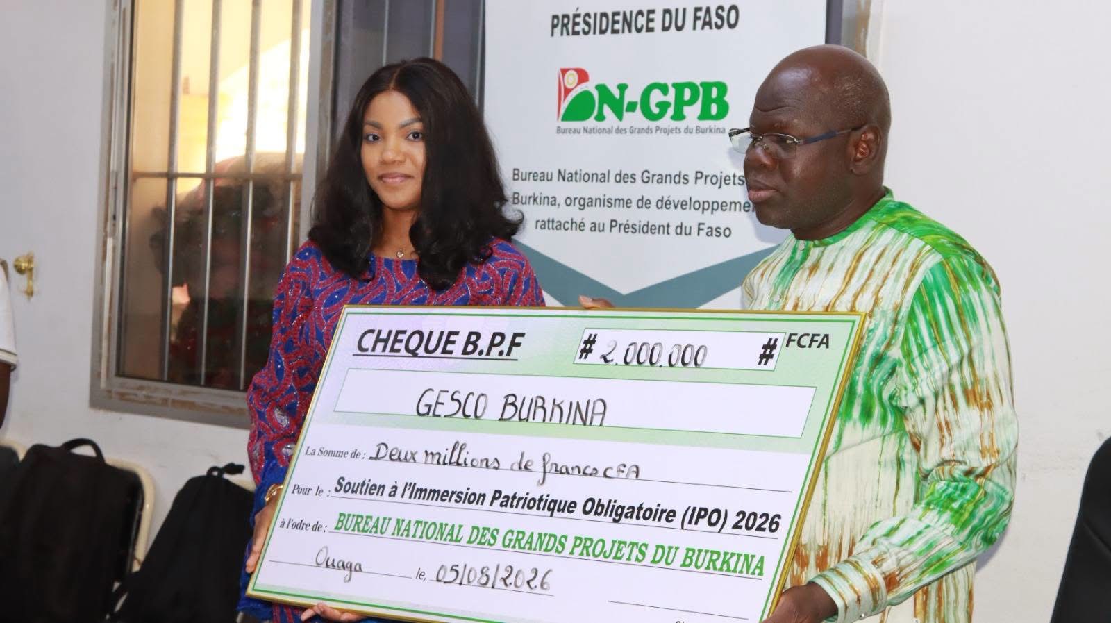 Immersion patriotique obligatoire : 14 millions FCFA de nouvelles contributions pour soutenir la formation des appelés